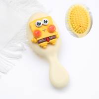 Cute mini comb portable air cushion comb  Yellow