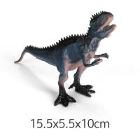 Brinquedo de ornamentos de modelo de dinossauro de simulação sólida de plástico oco grande animal  Multicolorido