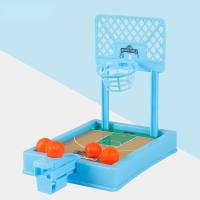 Brinquedo educacional para máquina de basquete de brinquedo de mesa  Azul