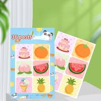 Cartoon plant essential oil stickers for summer outdoor portable tools  Multicolor