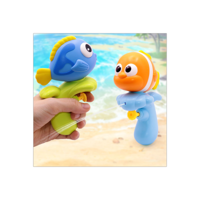 Pistola de agua de dibujos animados para niños, lucha contra el agua, juguetes de juego acuático de verano