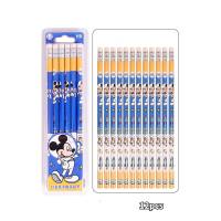 Disney Marvel Bleistifte in Box, HB-Bleistift, Rundstab  Blau