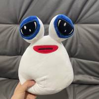 pou peluche mi mascota muñeca alienígena alienígena de ojos grandes juguete de peluche de patata  Blanco