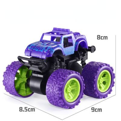 Inertia off-road toy car