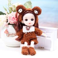 Douyin Hot Selling Doll Princess Loli Constant Trend Confused Barbie Girl Toy Transformable Children's Girl Toy  Brown