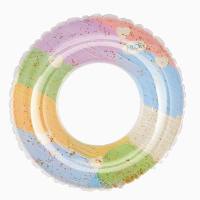 Retro Lollipop Swimming Ring Simple Mermaid Inflatable Swimming Ring Underarm Ring  Multicolor