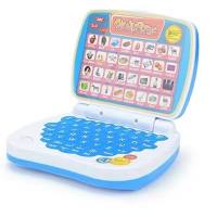 Children's simulation computer toy early education machine model  Blue