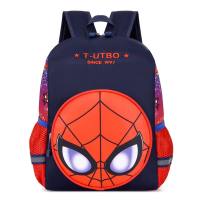 Nova mochila escolar para crianças de 2 a 6 anos, classe pré-escolar, classe grande e pequena, meninos e meninas, bolsa fofa de desenho animado  Preto