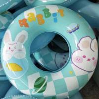 Anillo de natación para niños nuevo anillo de natación inflable engrosado de pvc  Multicolor