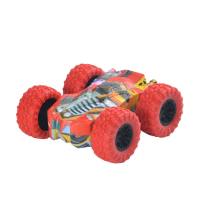 Children's four-wheel drive inertia double-sided graffiti off-road vehicle  Red