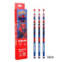 Disney Marvel Bleistifte in Box, HB-Bleistift, Rundstab  rot