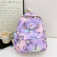 New style children's bag kindergarten baby cute cartoon school bag girl fashion casual backpack trendy backpack  Multicolor