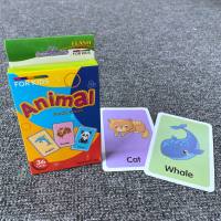 Zhengke Industry and Trade Flash Cards English Word Cards FlashCards Early Education Enlightenment Kindergarten Training School Teaching Aids  Hot Pink