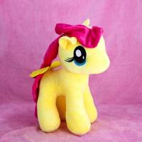 Giocattoli di peluche New Pony My Pony Toy Doll Muppet Regalo di accompagnamento per dormire 25 CM  arancia