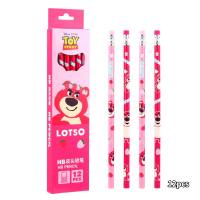 Disney Marvel Boxed Pencils HB Pencil Round Rod  Hot Pink