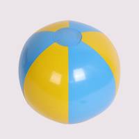 Hot selling ins hot selling inflatable beach ball children's water ball advertising ball PVC ball water beach toy  Multicolor