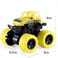 Inertia off-road toy car  Yellow