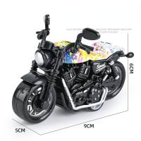 Adornos de modelo de motocicleta Harley de simulación de bebé  Multicolor