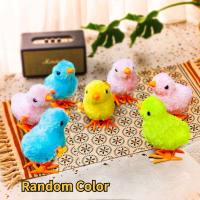 Wind-up chicken, clockwork chicken, simulation plush toy  Multicolor