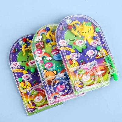 Flipper-Punktezähler, Flipperspiel, Labyrinth-Katapult-Automat, Cartoon-Handheld-Kreativ-Freizeitspielzeug für Kinder