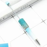 Gradient DIY diamond bead pen diamond beaded ballpoint pen  Multicolor