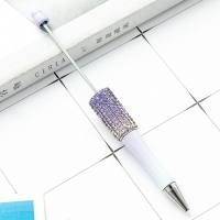 التدرج DIY الماس حبة القلم الماس مطرز قلم حبر جاف  متعدد الألوان