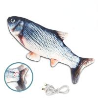 Peixe elétrico simulação de carregamento USB peixe saltando peixe  Multicolorido