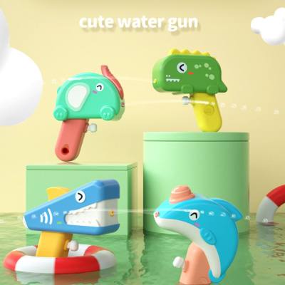 Hand-held animal summer water gun toy Cartoon cute beach water toy