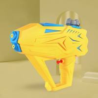 Water toy 750ml double nozzle push type outdoor water play  Yellow