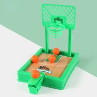 Brinquedo educacional para máquina de basquete de brinquedo de mesa  Verde