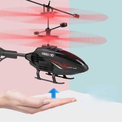 Induction helicopter, fall-resistant remote control aircraft, popular cross-border induction aircraft, drone toy