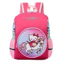 Nova mochila escolar para crianças de 2 a 6 anos, classe pré-escolar, classe grande e pequena, meninos e meninas, bolsa fofa de desenho animado  Rosa