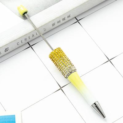 Bolígrafo con cuentas de diamante DIY degradado bolígrafo con cuentas de diamante