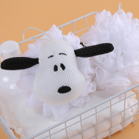 Animal style hanging foaming bath ball, fashionable, soft and cute  Multicolor