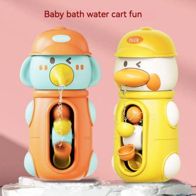 Kleines Enten-Wasserrad, lustiges Wasserbadespielzeug für Babys und Kleinkinder