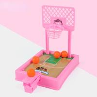 Desktop-Spielzeug Basketball-Maschine Lernspielzeug  Rosa