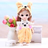 Douyin Hot Selling Doll Princess Loli Constant Trend Confused Barbie Girl Toy Transformable Children's Girl Toy  Yellow
