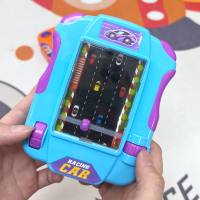 Console de jeu Palm Adventure Racing pour enfants, jouet pour garçons et filles de 3 et 6 ans, pour simuler la conduite d'une voiture  Bleu