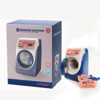 Kinderspielhaus kleine Haushaltsgeräte Mini-Waschmaschine koreanische ins elektrische Küche Simulation Licht Reissaft Spielzeug  Mehrfarbig