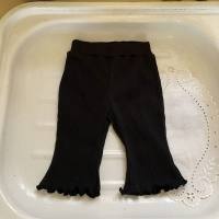 Leggings pour enfants vêtements de printemps et d'hiver pour bébés filles coupe ajustée pantalons à fond cloche à la mode vêtements d'extérieur décontractés plus pantalons en polaire pantalons pour bébé  Noir
