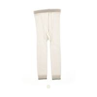 New summer thin cotton children's nine-point pants small and medium-sized children's baby leggings anti-mosquito tights  White