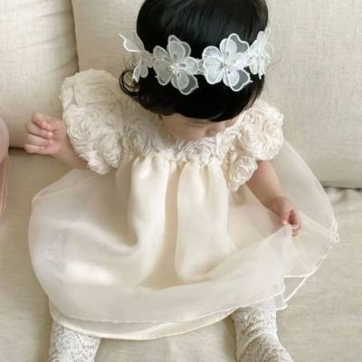 Fairy cute baby girl full moon dress skirt summer toddler princess skirt soft skin-friendly gauze skirt