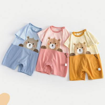 New style baby clothes summer romper baby jumpsuit pure cotton thin baby clothes cotton going out clothes
