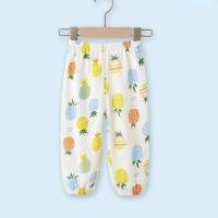 Pantalon anti-moustiques, pantalon d'été fin en pur coton décontracté, pantalon de printemps et d'été, bloomer ample pour bébé  Multicolore