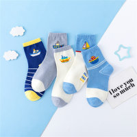 Paquete de 5 calcetines de vela de crucero para niños  Azul