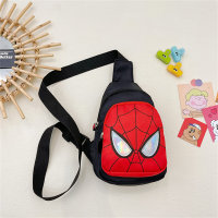 Children's Spider Pattern Chest Bag Crossbody Bag  Black
