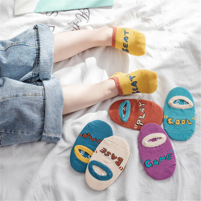 Baby Pure Cotton Letter Printed Socks