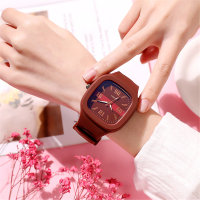 Toddler Solid Color Casual Electronic Watch  Red