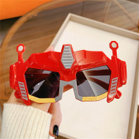Cartoon-Autobot-Sonnenbrille für Kinder  rot