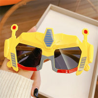 Cartoon-Autobot-Sonnenbrille für Kinder  Gelb